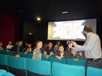 The Mouse with a Mouth: behind the scenes</em> - The discovery workshop around Andrea Kiss film