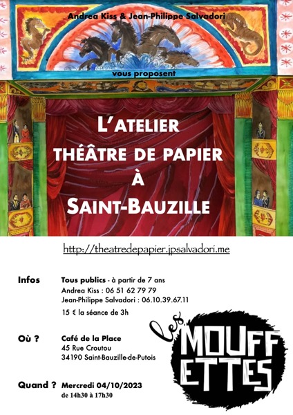 Théâtre de papier à Tropisme